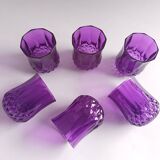 Verres Cristal d’Arques Longchamp violet