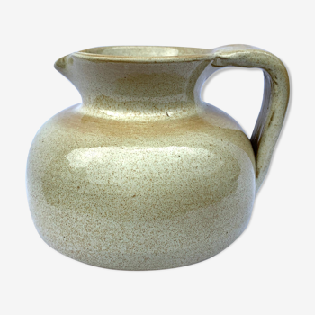 Vintage pitcher in enamelled sandstone