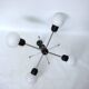 Modern pendant lamp from the 1970s.