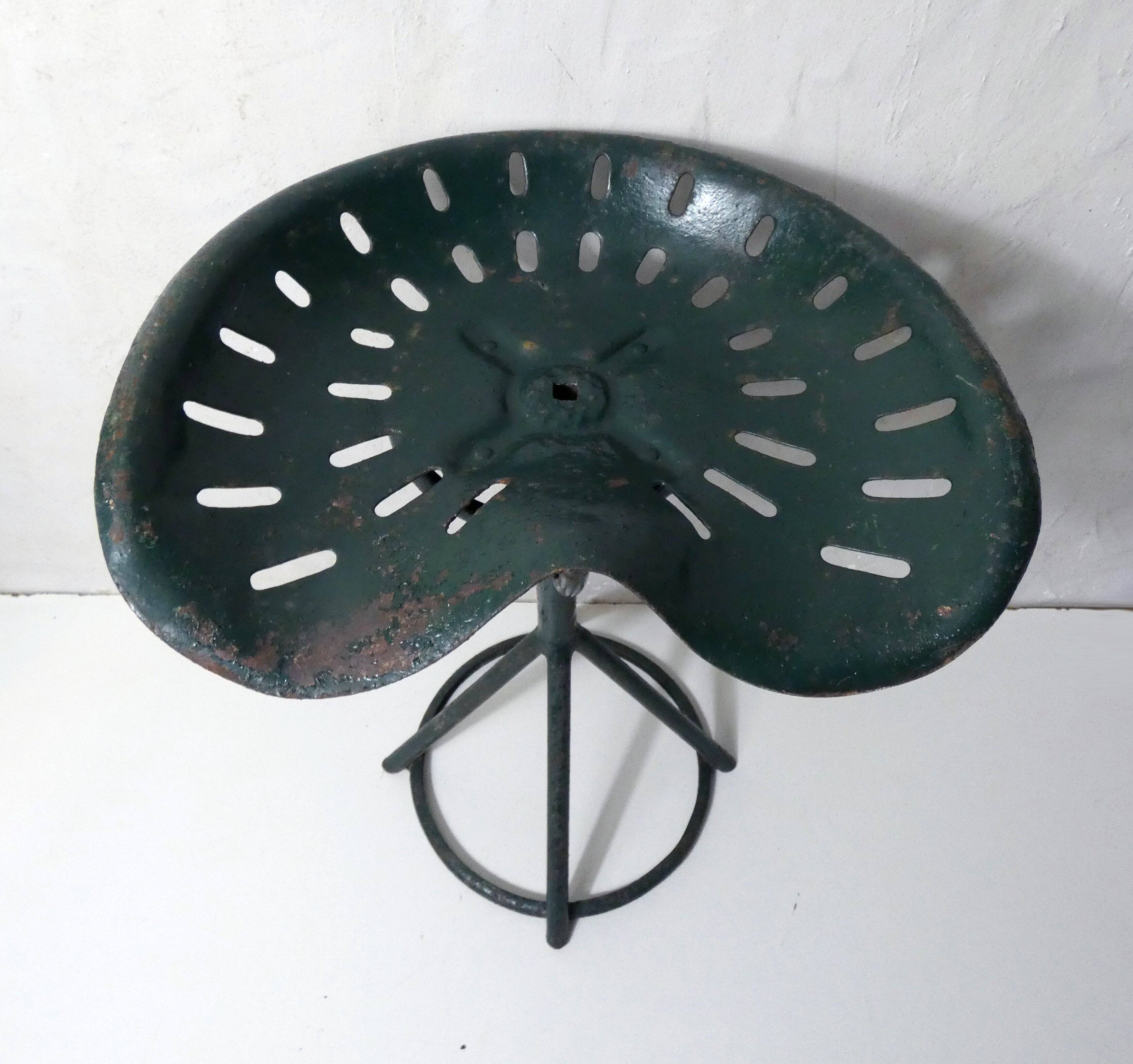 old tractor seat stool