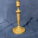 Old Louis-style brass candlestick