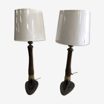 Doe foot lamps