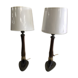 Lampes pied de biche
