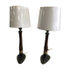 Lampes pied de biche