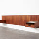 Pair of bed cabinets and headboard Japanese Series by Cees Braakman for Pastoe 1958