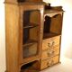 Ash wall cabinet