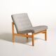 “Moduline” Armchair by Torben Lind and Ole Gjerløv-Knudsen for France & Søn