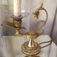 Bronze table lamp shape dragon head oil lamp
