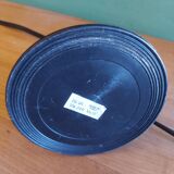 Vintage 80'S lamp with diabolo lampshade, made in Italy