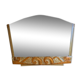 Art Deco trapezoidal beveled mirror 1920 88x67