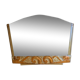 Miroir biseauté trapèze art déco 1920 88x67