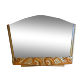Miroir biseauté trapèze art déco 1920 88x67