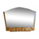 Miroir biseauté trapèze art déco 1920 88x67
