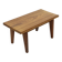 Vintage Solid Teak Wooden Side Table Plant Table Sixties