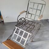 Wilson adjustable deck chair produced in 1871.