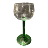 Set of 10 stemmed glasses