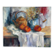 Nature morte, table de cuisine signé Paumier 1999