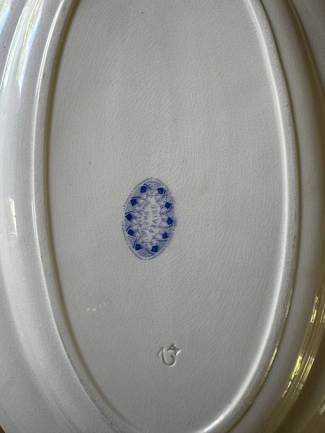 Sarreguemines Ogives model dish