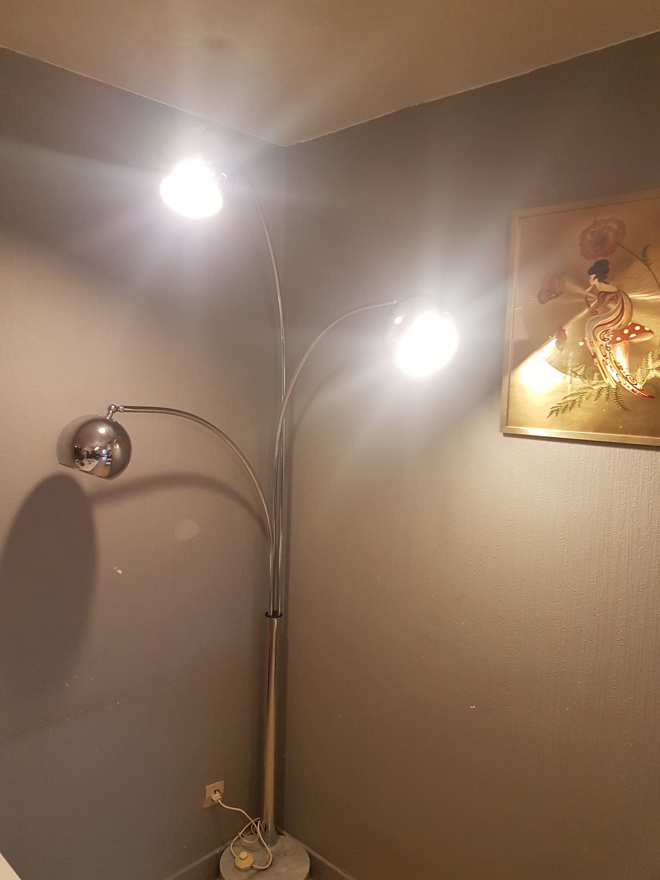 True thrush Gioffredo Reggiani lamppost