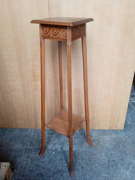 Art Deco wooden plant stand 1940