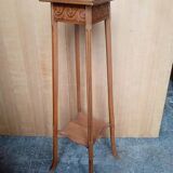 Sellette porte plante en bois art deco 1940