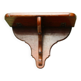 Solid mahogany wall light console