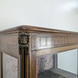 Rosewood display cabinet in Transitional style