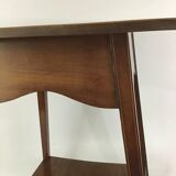 Varnished wooden sellette