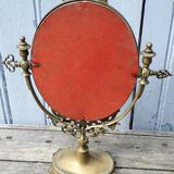 Brass psyche mirror
