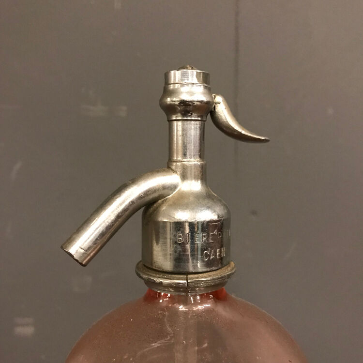 Siphon in glass