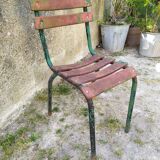 Iron garden chair