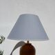 Large wooden lamp from IKEA, vintage design, 1980s
