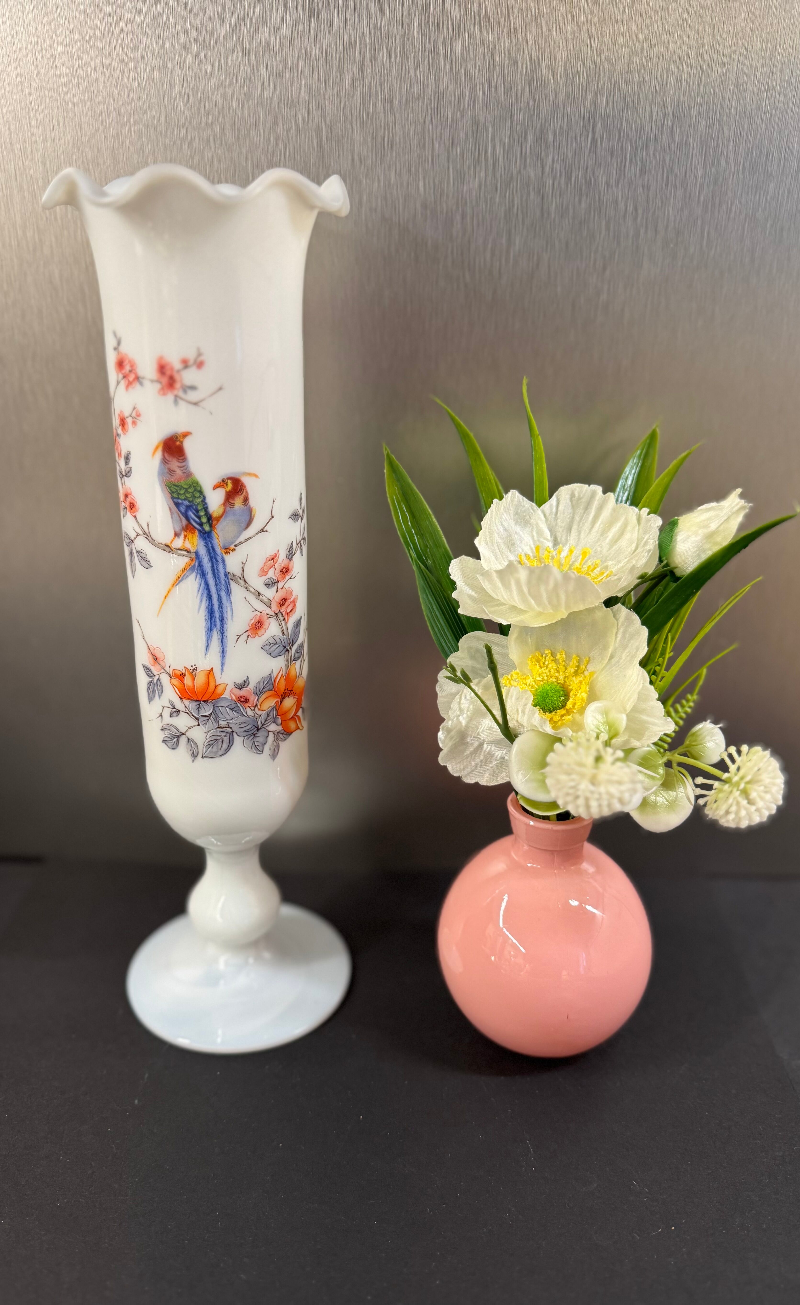 Italian vase in opaline