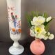 Italian vase in opaline