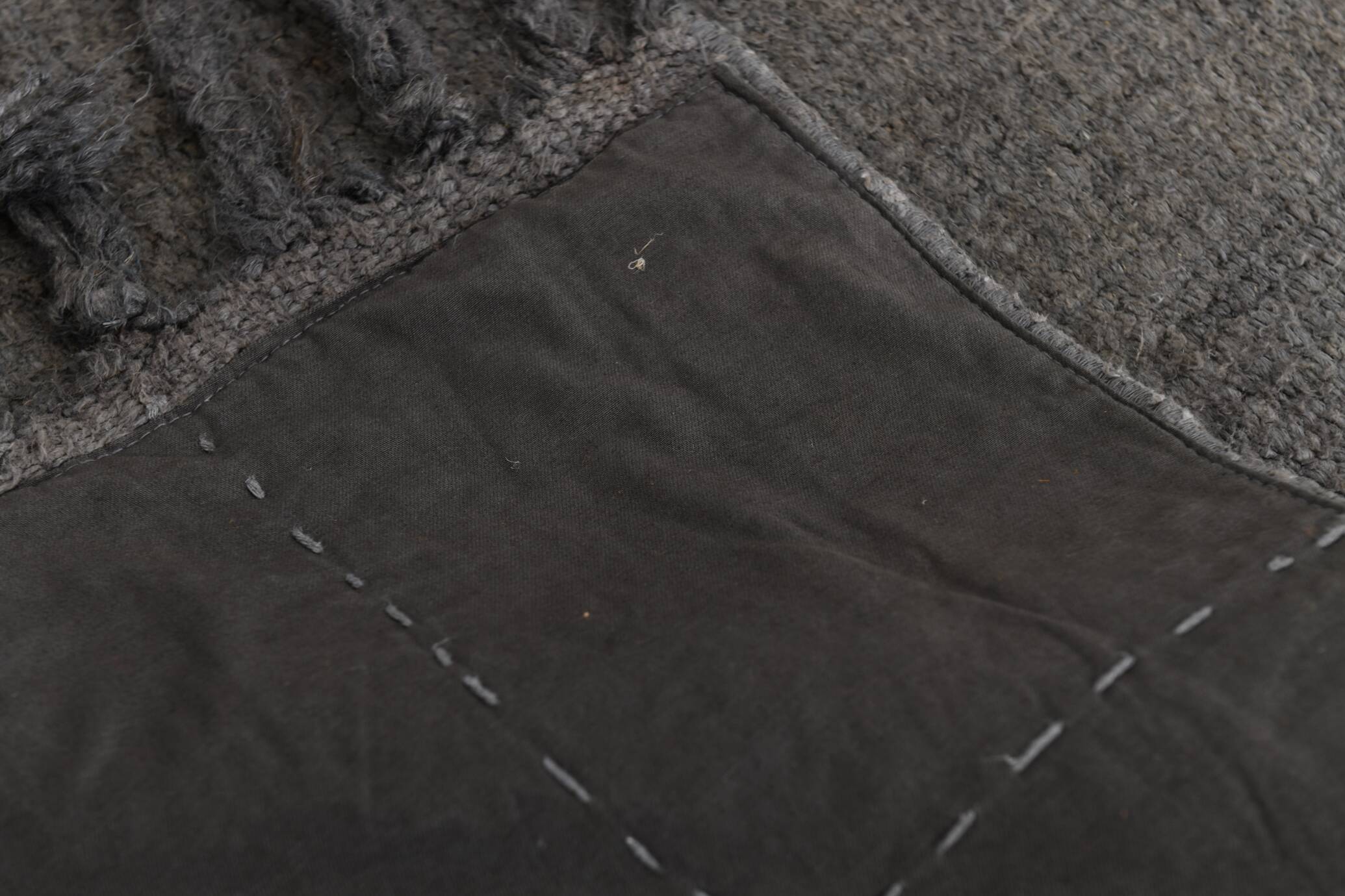 2x8 Mid Century Modern Gray Kilim Runner Rug, 60x254Cm