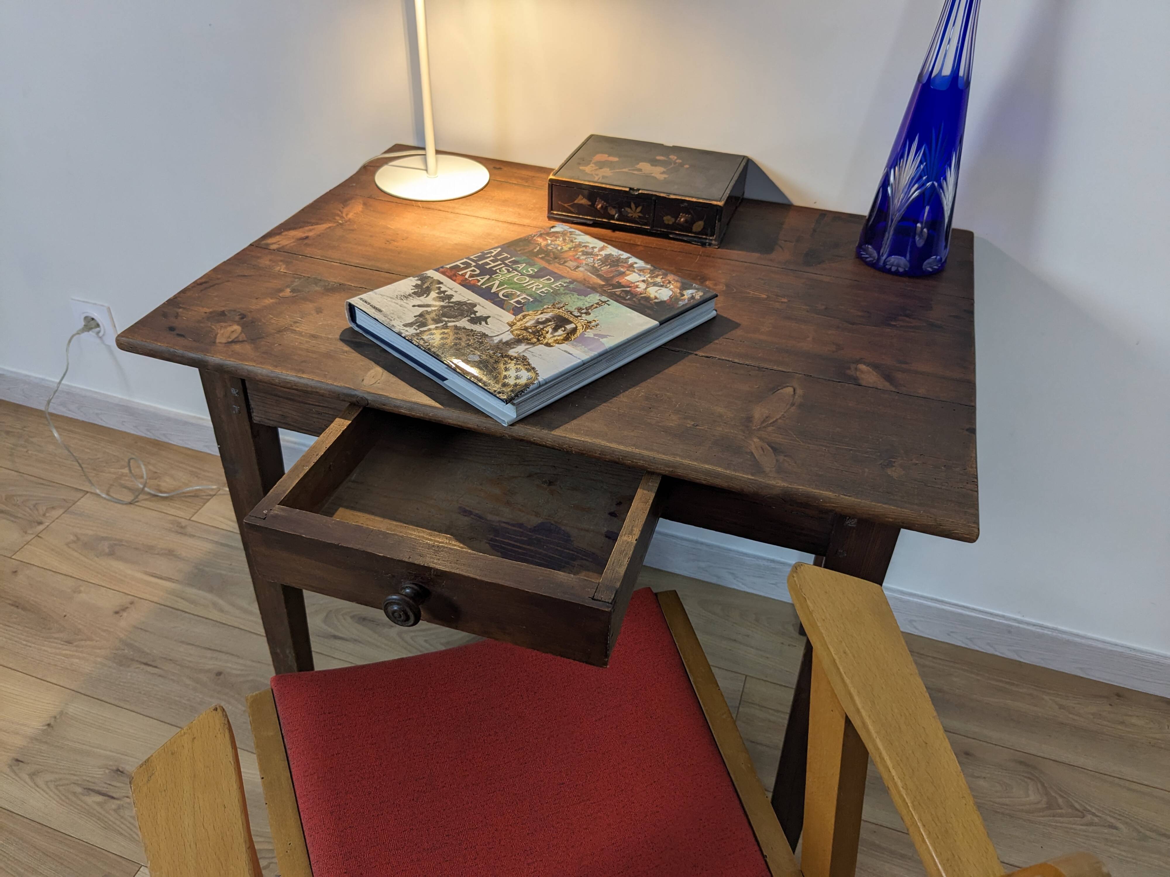 Old country writing table