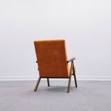 Mid Century Easy Chair Model B 310 Var in Sunset Velvet