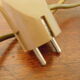 Reclining table lamp by Koch & Lowy for OMI, brass, metal, fabric - Germany - 60s/70s