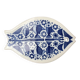 Mid-century porcelain fish wall plate from Porsgrund, Norway, 1960s.