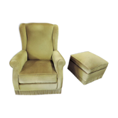 Armchair and stool