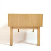 Small Scandinavian row in light wood from the 70s.