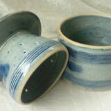 Blue sandstone water dish