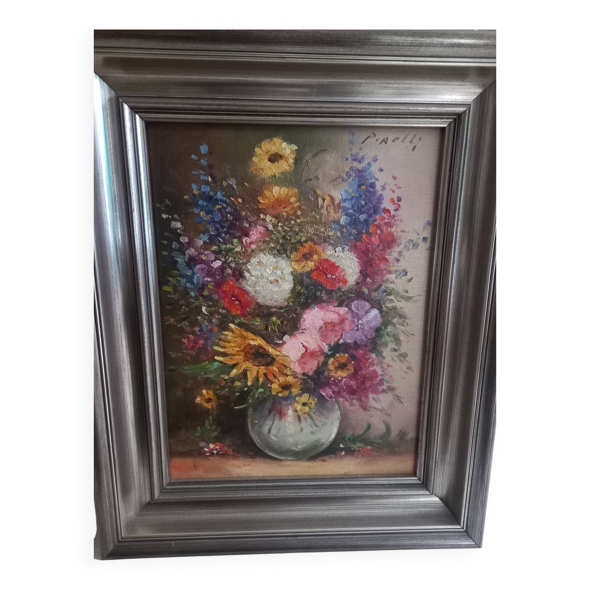 Oil on canvas Pirelli