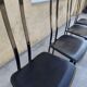 Set of 4 Design Italy chairs signed Cattelan 1980 vintage