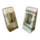 pair of Art Deco onyx bookends