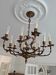 Lustre bronze 10 branches