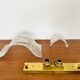 Set of 2 Murano Glass Wall or Ceiling Lamps by Carlo Nason for Mazzega