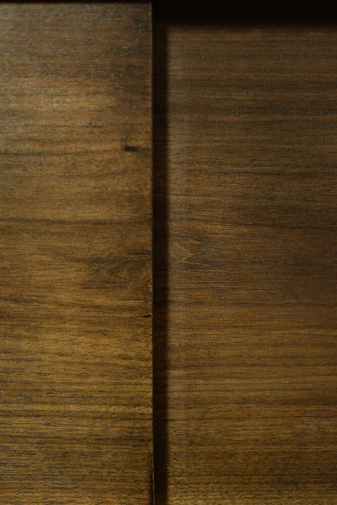 Mid-Century Scandinavian Classic Modern Birch Sideboard with Walnut Front, 1960s