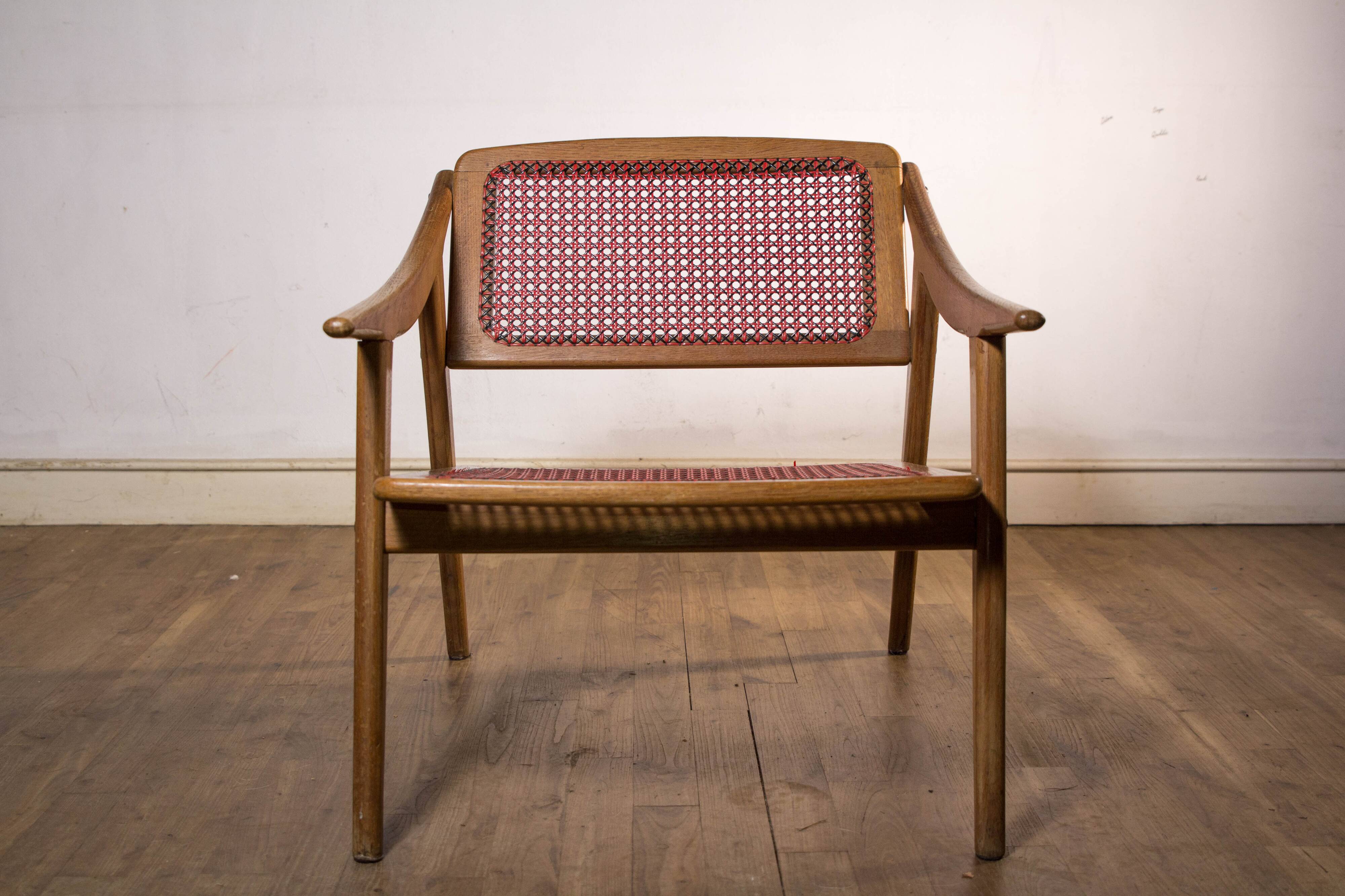 Teak armchair by Michel Ducaroy