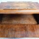 Art Deco walnut burl bar